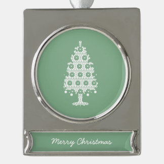 Winter Knit Christmas Tree Ornament
