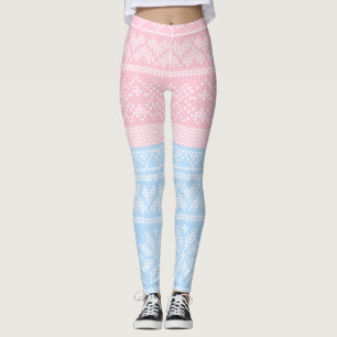 Winter Knitted Christmas Sweater Holiday Gift  Leggings