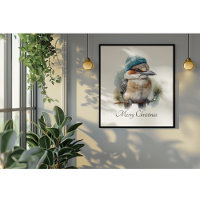 Winter Kookaburra Wishes, custom