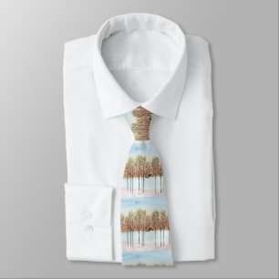 Winter Lake Tie