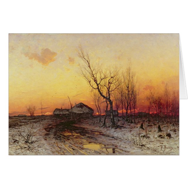 Winter Landscape (Front Horizontal)