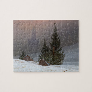 Winter Landscape, 1811 by Caspar David Friedrich Jigsaw Puzzle