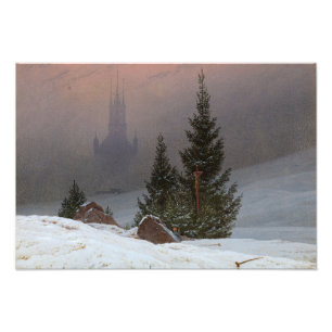 Winter Landscape, 1811 by Caspar David Friedrich Photo Print