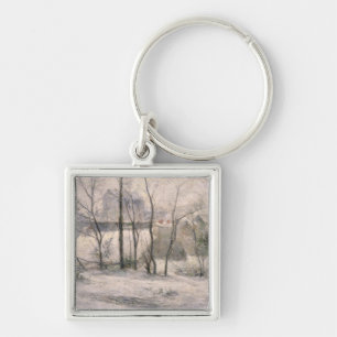 Winter Landscape, 1879 Key Ring