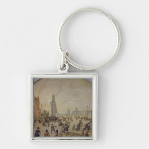 Winter Landscape 2 Key Ring
