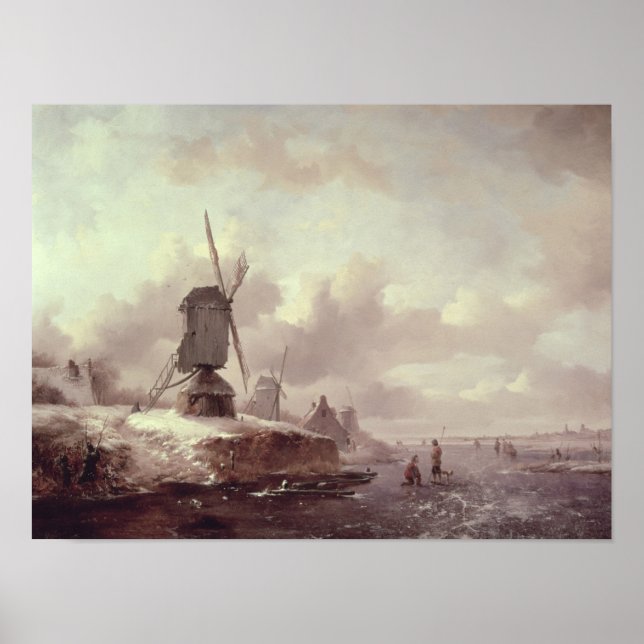 Winter Landscape 2 Poster (Front)