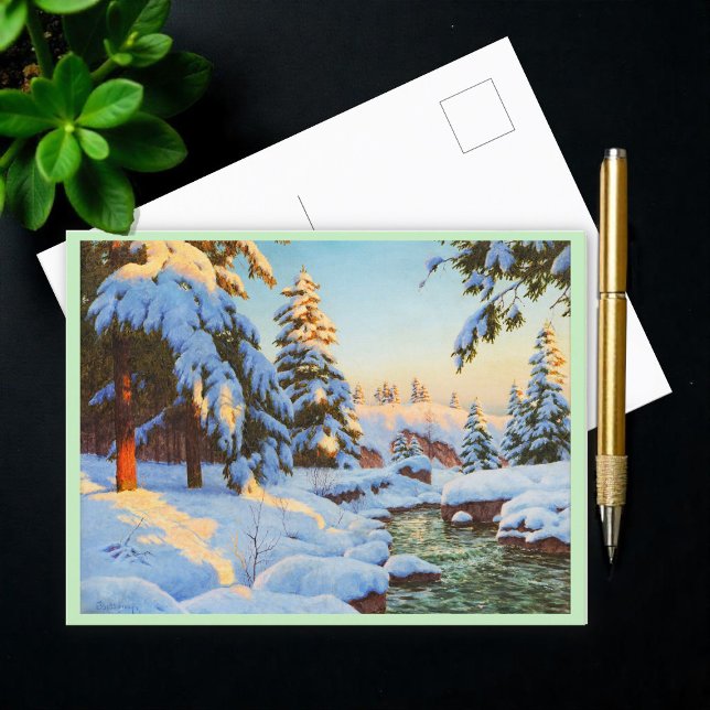 Winter landscape, Bessonof   Postcard (Creator Uploaded)