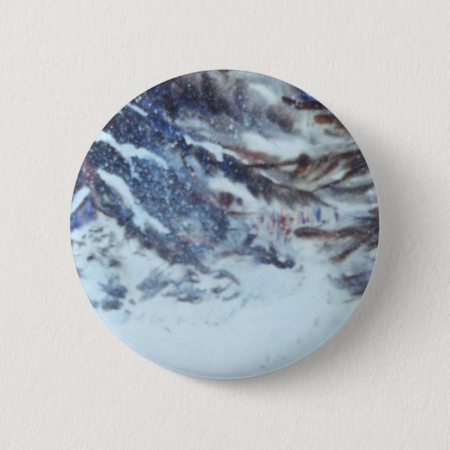 Winter Landscape Button (Front)