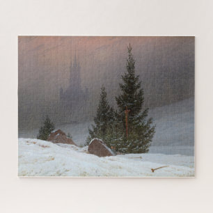Winter Landscape by Caspar David Friedrich Jigsaw Puzzle