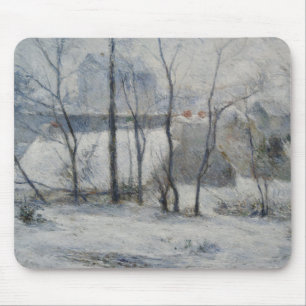 Winter Landscape (by Paul Gaugin) Mouse Pad