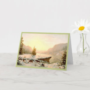 Winter Landscape  Card