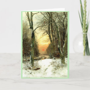 Winter Landscape Card