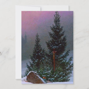 Winter Landscape Caspar David Friedrich Announcement