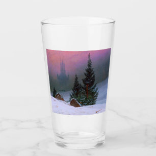 Winter Landscape Caspar David Friedrich Glass