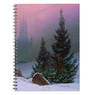 Winter Landscape Caspar David Friedrich Notebook