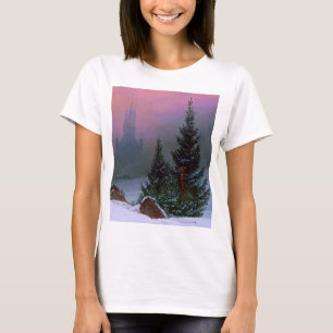Winter Landscape Caspar David Friedrich T-Shirt