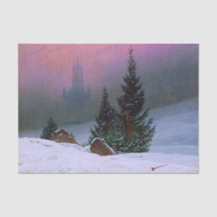 Winter Landscape Caspar David Friedrich Tissue Paper