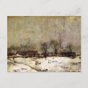 Winter Landscape, Cincinnati by John Twachtman Postcard