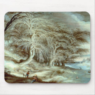 Winter Landscape Gijsbrecht Leytens Mouse Pad