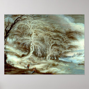 Winter Landscape Gijsbrecht Leytens Poster