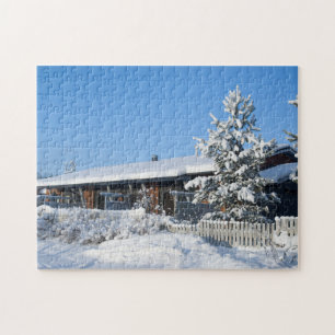 Winter landscape jigsaw puzzle