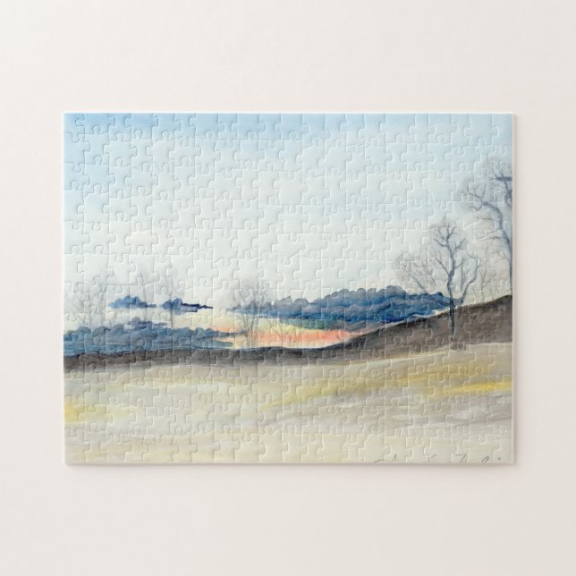 Winter Landscape Jigsaw Puzzle (Horizontal)