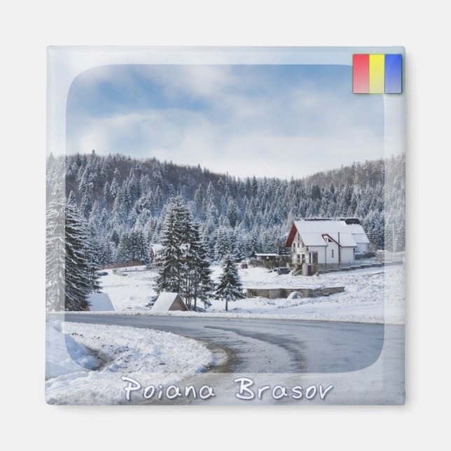 Winter landscape magnet (Front)
