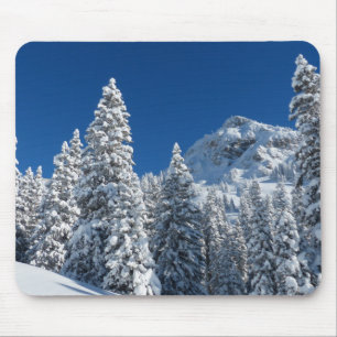 Winter landscape mouse pad