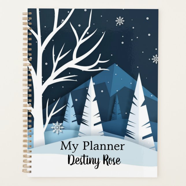 Winter Landscape Planner (Front)