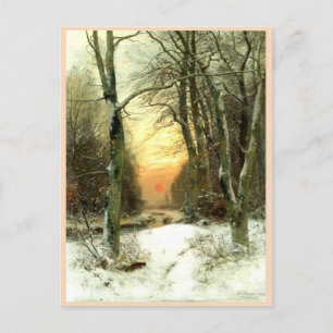 Winter Landscape Postcard