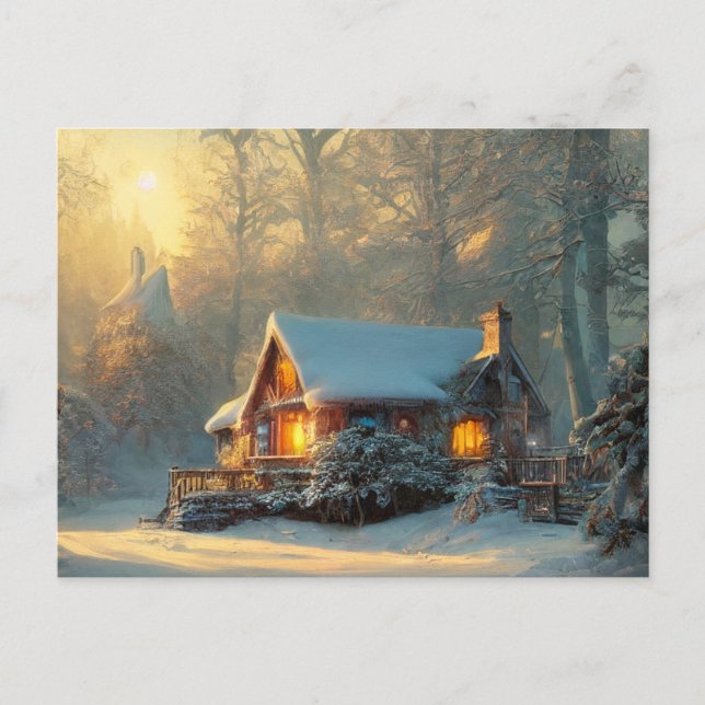  Winter Landscape Postcard (Front)