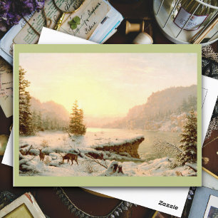 Winter Landscape  Postcard