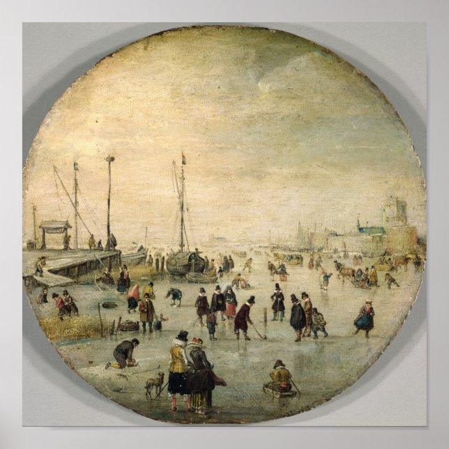 Winter Landscape Poster (Front)