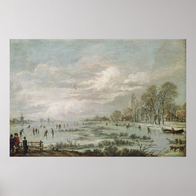 Winter Landscape Poster (Front)