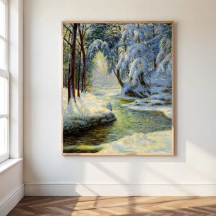 Winter Landscape, Poster