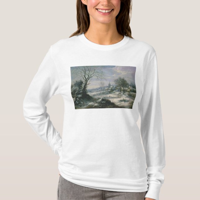 Winter landscape T-Shirt (Front)
