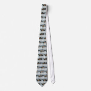 Winter Landscape Tie