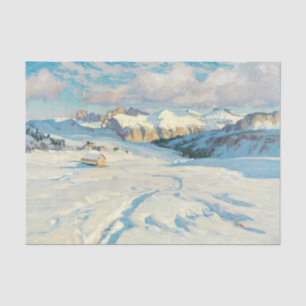 Winter Landscape Tissue Paper