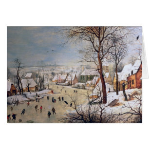 Winter Landscape with Birdtrap, 1601
