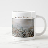 Winter Landscape With Skaters by Hendrick Avercamp