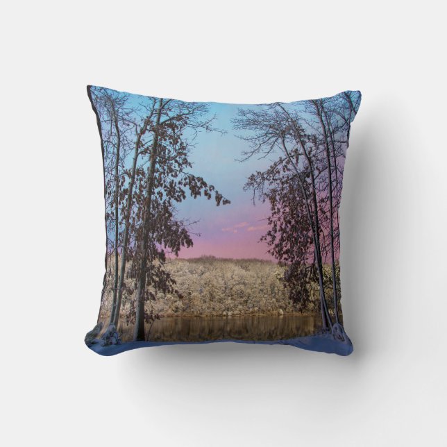Winter lanscape cushion (Front)