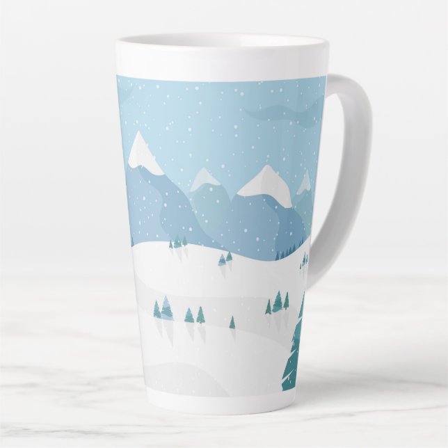 Winter Latte Mug (Right Angle)