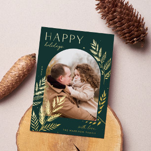 Winter Laurel Happy Holidays Photo