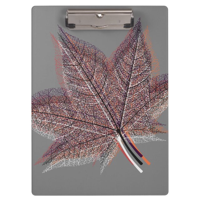 Winter Leaf Clipboard (Front)