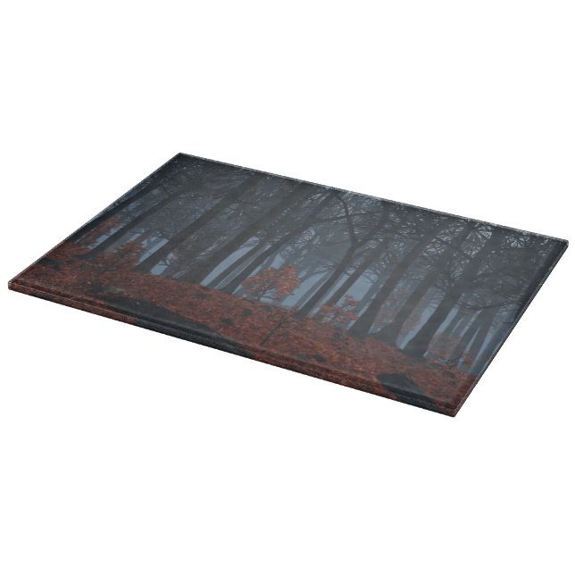Winter Leaves Cutting Board (Corner)
