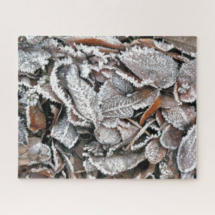 WINTER LEAVES JIGSAW PUZZLE