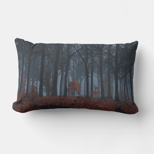 Winter Leaves Pillow (Front)