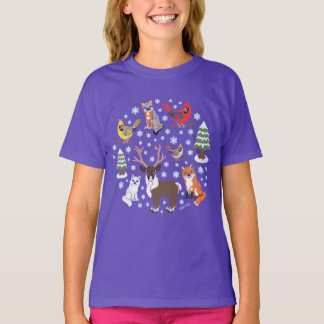 Winter Life coloured T-Shirt