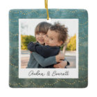 Winter Lights Double Sided Personalized Photo