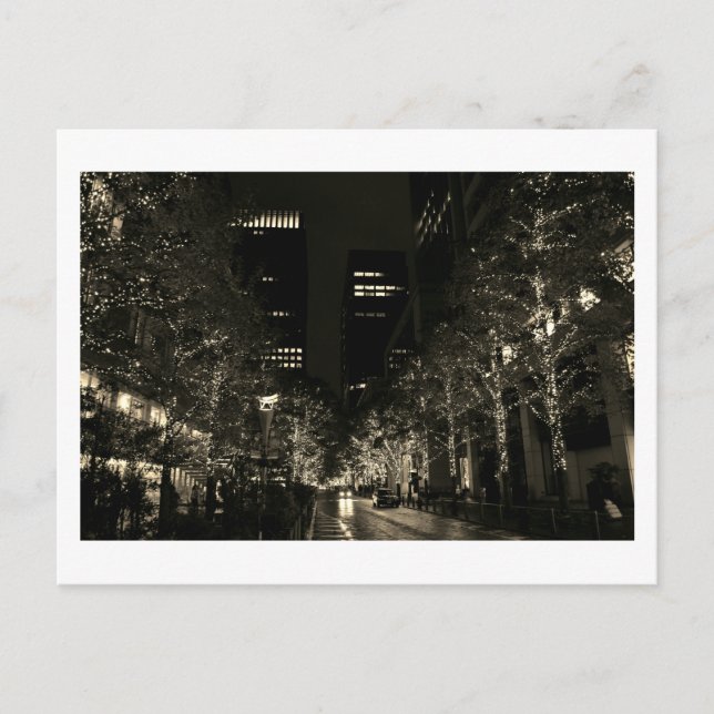 Winter Lights: Marunouchi, Tokyo Postcard (Front)